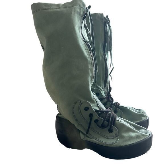 Wellco Green Extreme Cold Weather, N1B, Insulated, USAF, Mukluk Boot- M - Picture 2 of 16